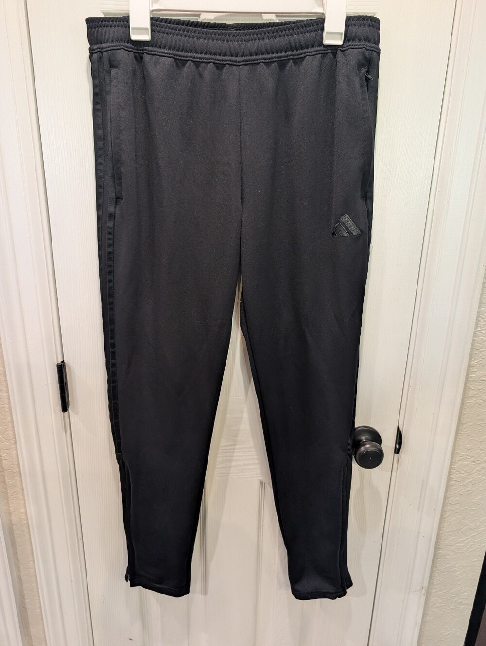 adidas Black Men’s Slim Athletic Joggers